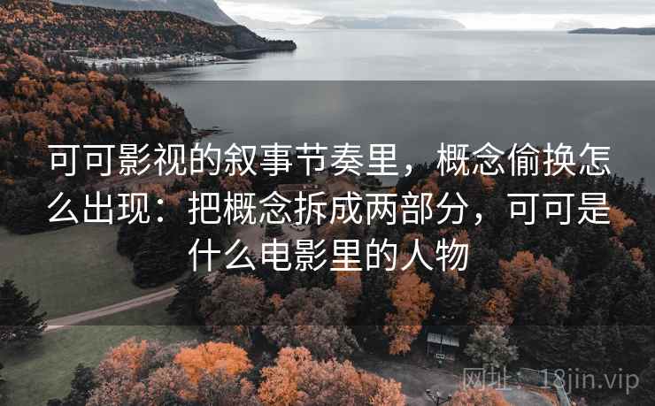 可可影视的叙事节奏里，概念偷换怎么出现：把概念拆成两部分，可可是什么电影里的人物